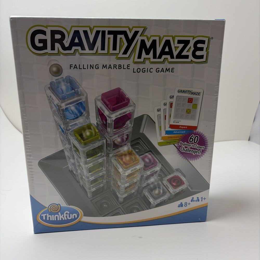ThinkFun - Gravity Maze - Falling Marble Logic Game - Brand New/Still Wrapped